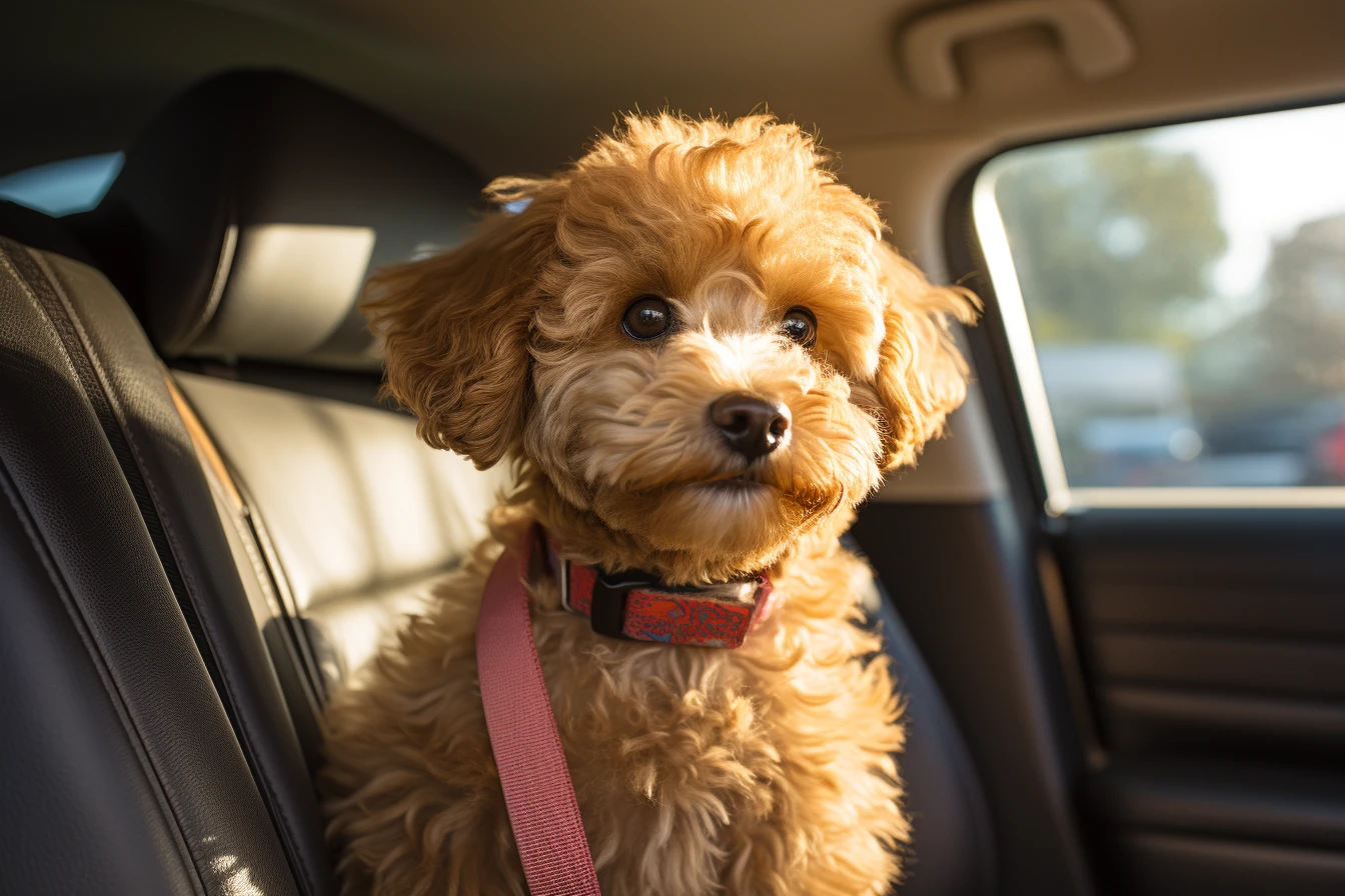 Toyota Sienna Dog Car Seat for Miniature Poodles