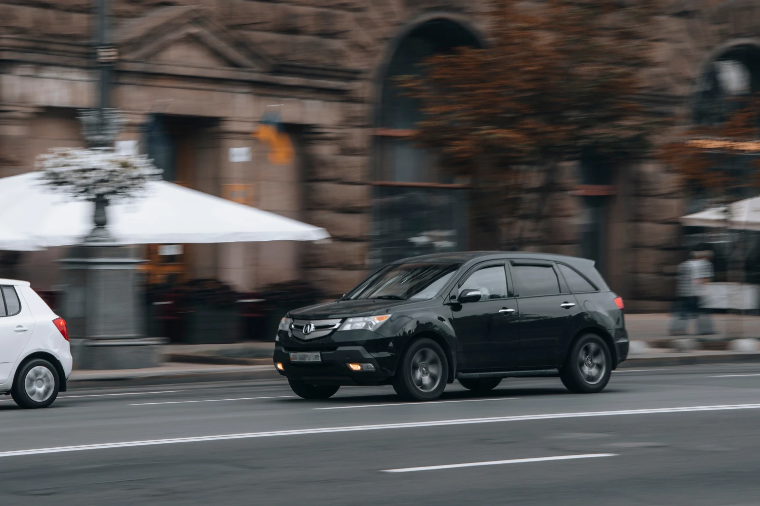 Acura MDX organizer for road trip