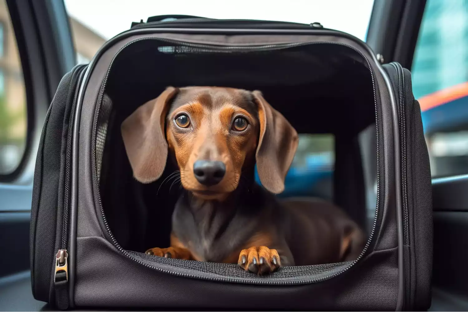 Dog Carrier Purse for Dachshund