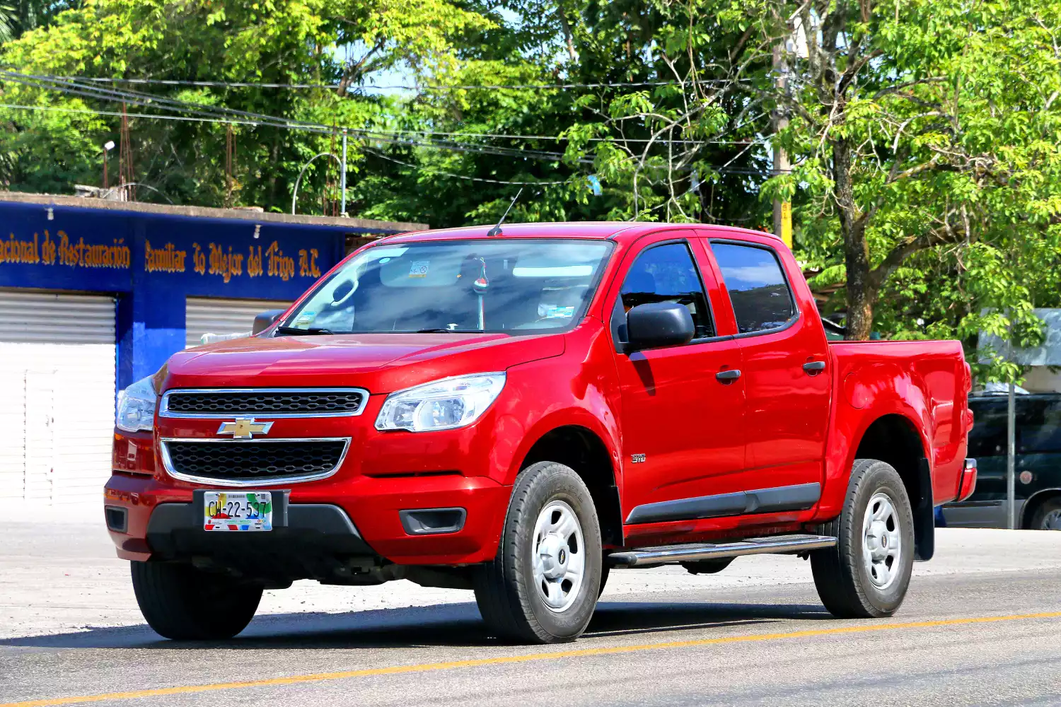 Bloodhounds back seat cover for Chevrolet Colorado