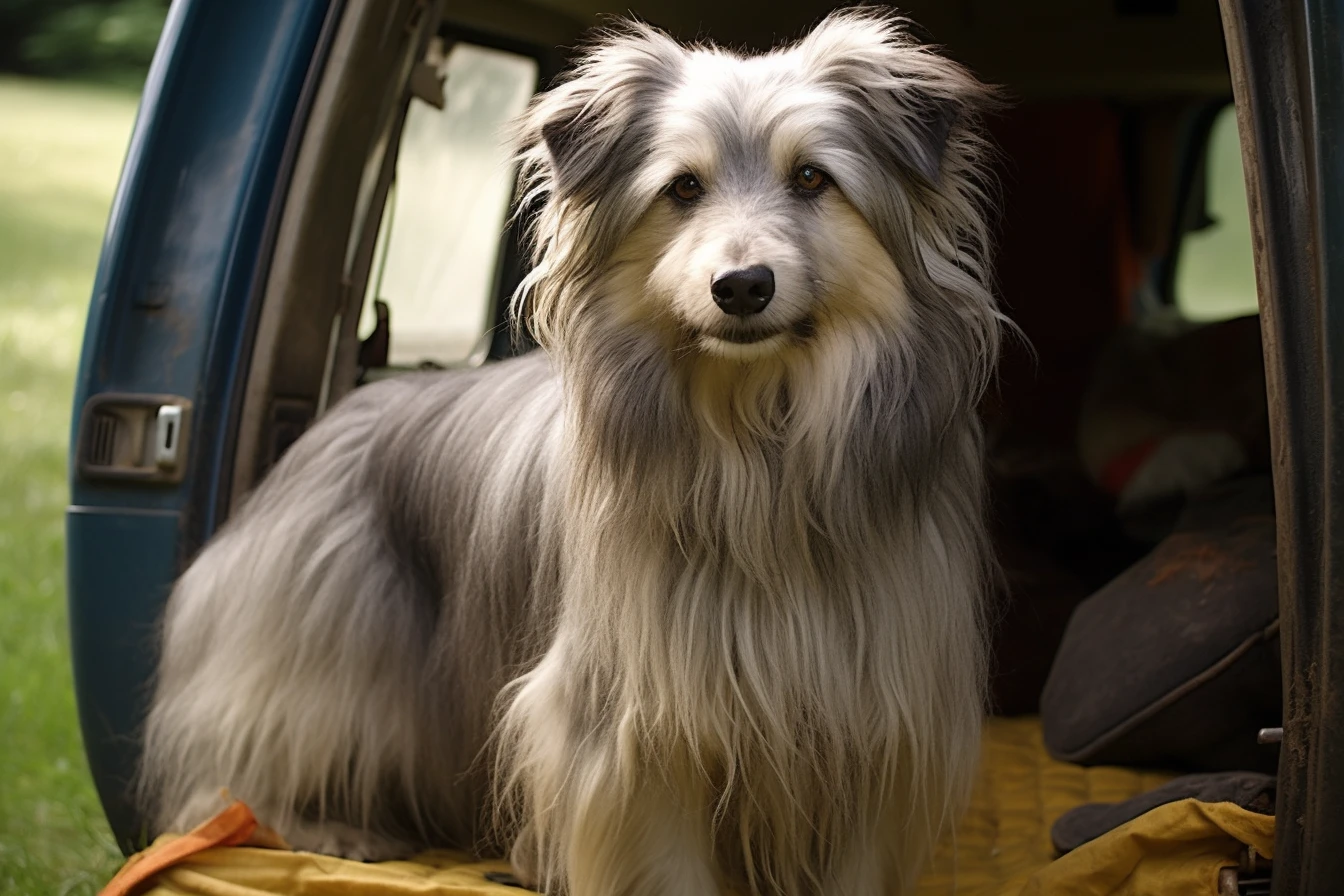 Chevrolet Camaro Dog Carrier Car Seat for Pyrenean Shepherd