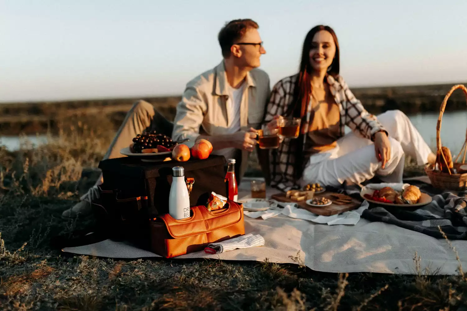 picnic blanket beach