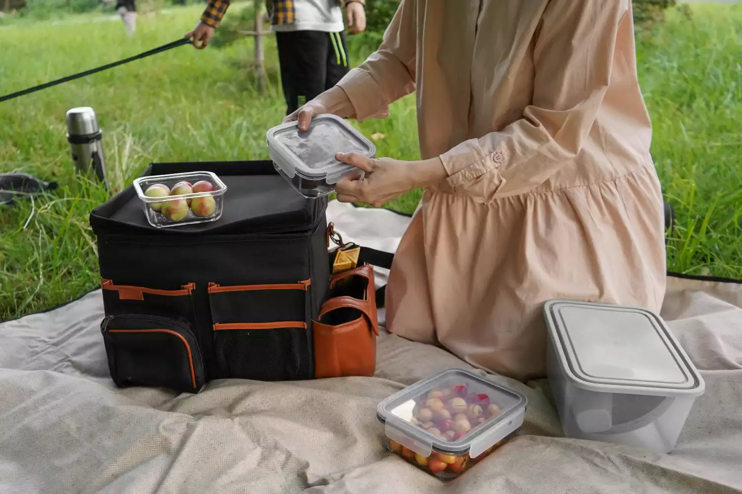 girly picnic blanket