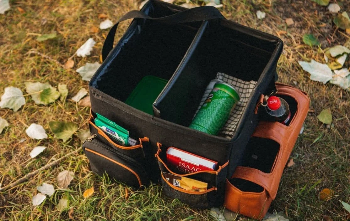 Jeep Compass organizer for road trip