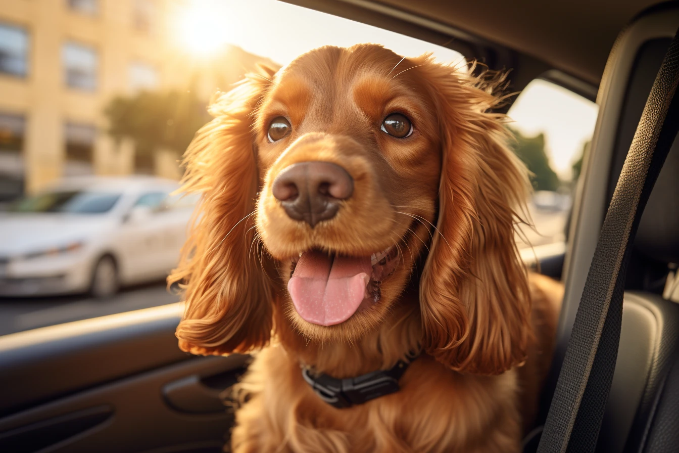 Lexus NX Dog Safety Belt for English Cocker Spaniels