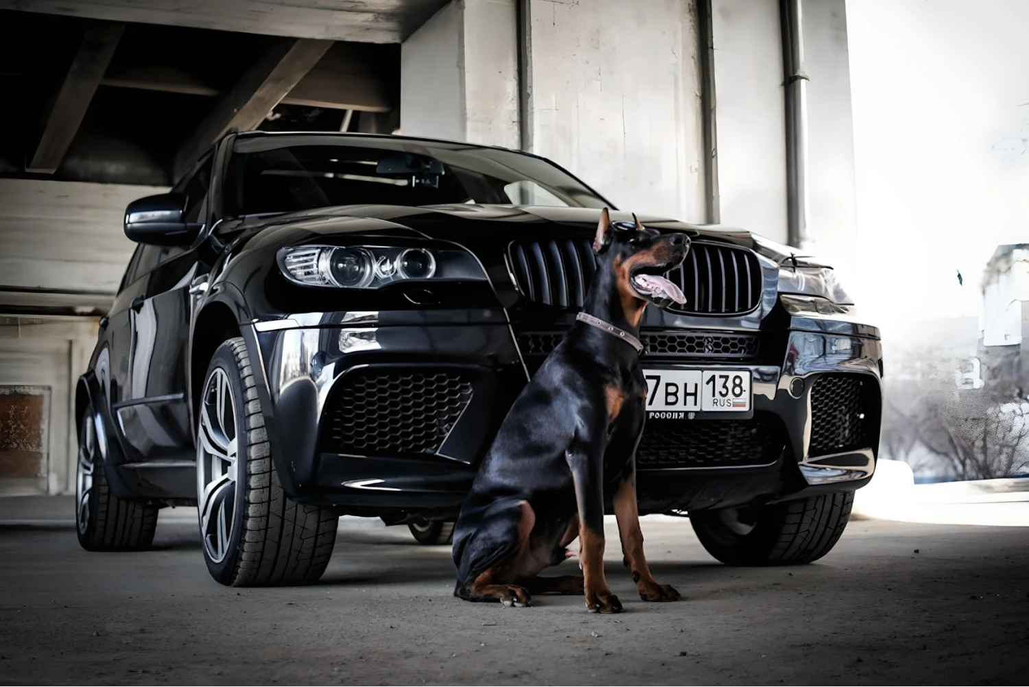 BMW X5 rear storage